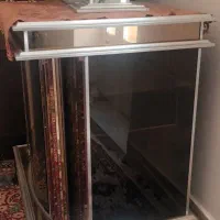 میز تلویزیون شیشه ای نو