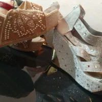 دمیایی وصندل  مجلسی پاشنه دار|کیف، کفش، کمربند|لامرد, |دیوار