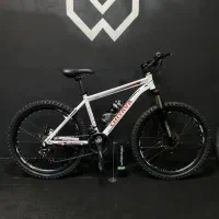 دوچرخه سایز ۲۶ ترمز دیسک کمک فنر قفلشو گارانتی دار