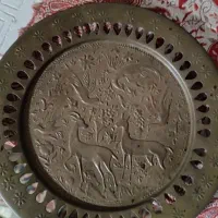 سینی قدیمی مسی