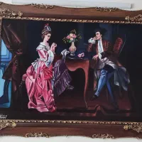 تابلو رنگ روغن روی جیر سایز ۱۰۰ در ۷۰