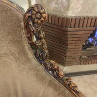 مبل هفت نفره راحتی و منبت کاری شیک و خاص|مبلمان خانگی و میز عسلی|تهران, سید خندان (جلفا)|دیوار