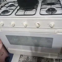 اجاق‌گاز سفید سالم طرح فر