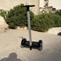 اسکوتر برقی دسته دار ۶ ماه گارانتی ۱۰ اینچ|دوچرخه، اسکیت، اسکوتر|تهران, ولنجک|دیوار