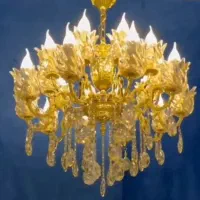 لوستر۸شاخه۱۶ شعله بزرگ بادو سرایی نمایشگاهکارمندان