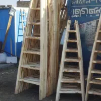 نردبان چوبی(*یک طرفه ودوطرفه*)بابهترین کیفیت وقیمت