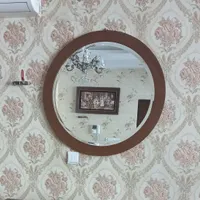 آینه قاب چوبی نو و سالم