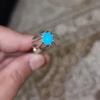 فیروزه نیشابور انگشتر نقره دست ساز|جواهرات|تهران, سرتخت|دیوار