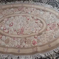 فرش گرد ماشینی