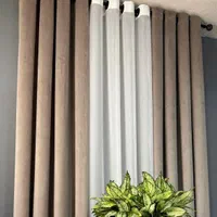 پرده آماده مخمل