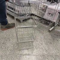 جا سیب زمینی پیاز ۴طبقه استیل