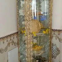 بوفه وایینه شمعدان|بوفه، ویترین، کنسول|کنگاور, |دیوار