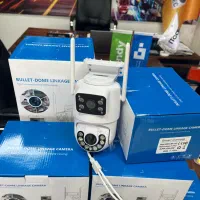 دوربین مداربسته بیسیم دو لنز سیمکارتی چرخشی|دوربین مداربسته|رشت, انصاری|دیوار