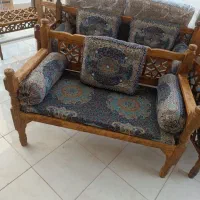 تخت سنتی تخت باغی تخت سلطنتی شاه نشین|مبلمان خانگی و میز عسلی|قم, شهرک فاطمیه|دیوار