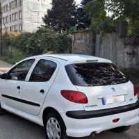 پژو 206 تیپ 2 مدل 1401 بدون رنگ بسیار تمیز|خودرو سواری و وانت|آستارا, |دیوار