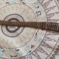 چاقو دسته شاخ کهنه تسبیح زندان بافت انگشتر|کلکسیون اشیاء عتیقه|اصفهان, رزمندگان|دیوار