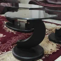 میز مبل و ۳ عدد میز کوچیک پذیرایی|مبلمان خانگی و میز عسلی|اصفهان, کوجان|دیوار