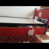 تخت کار کرده ی فلزی کودک و نوجوان|تخت و سرویس خواب|گنبد کاووس, |دیوار
