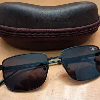 عینک دودی اقتصادی با قاب محکم