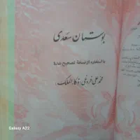 کلیات سعدی|کتاب و مجله ادبی|شیراز, گل سرخ|دیوار