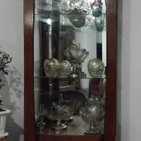 بوفه چوب گردو|بوفه، ویترین، کنسول|تالش, هشتپر|دیوار