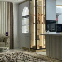 طراحی و اجرای تخصصی کابینت هایگلاس و کمد دیواری