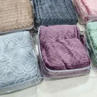 پتو درجه ۱ یک نفره رنگ زیبا و جنس ضخیم