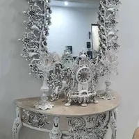 آینه شمعدان در حد نو