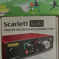 کارت صدا focusrite scarlett solo نسل دوم