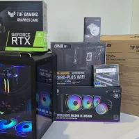 کیس گیمینگ asus به همراه جعبه