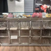 میز پیشخوان فلزی