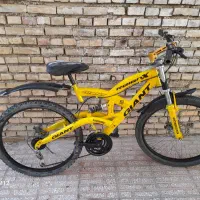 دوچرخه سایز۲۶ دنده ای تمیز