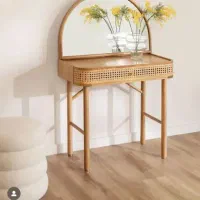 آینه کنسول شیک ساده چوبی //بروز