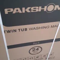 لباس شویی دوقلو پاکشوما N9 نو آکبند|ماشین لباسشویی و خشککن لباس|گلستان (تهران), |دیوار