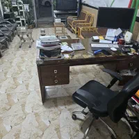 میز مدیریت و صندلی فروش یکجا