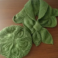 شال و کلاه فرانسوی بچگانه