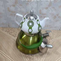 قوری کتری .کفگیر ملاقه.روغن ریز.قوری.وزنه آشپزخونه