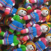 عروسک ۳۰سانتی دررنگهای شاد