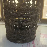 سبدخریدچرخ دار،سبدحصیری بزرگ