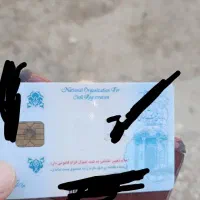 کیف جیبی مدارک کوچک سیاه و سفید به نام فرحانی