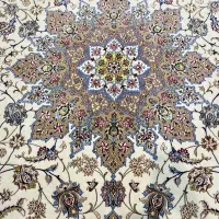 جفت فرش 12 متری کرک و ابریشم اصفهان