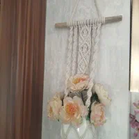 دیوارکوب مکرومه