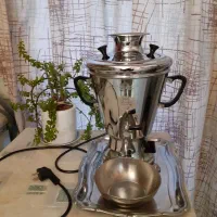 سماور برقی استیل پلان درحد نو