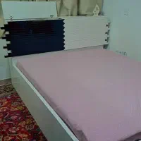 سرویس خواب دو نفره سالم تمیز تخت جک خور میباشد|تخت و سرویس خواب|تهران, نظام‌آباد|دیوار