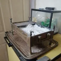 منقل و سینی برنج قاجاری