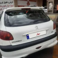 پژو ۲۰۶ تیپ دو ۹۸  سفید فنی و موتوری بشرط مکانیک