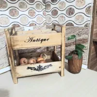 سبد سیب زمینی پیاز رو کابینتی|آب‌چکان و نظم‌دهنده ظروف|نیشابور, شهرک ولیعصر|دیوار