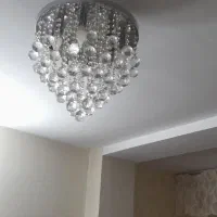 لوستربزرگ شیشه ای|لوستر و چراغ آویز|کرج, کرج نو|دیوار
