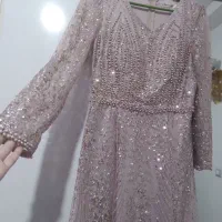 لباس مجلسی کاملا نو فقط دوساعت پوشیده شده سایز ۴۰|لباس|پارس‌آباد, |دیوار