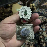 گردنبند  شجر نقره مردانه